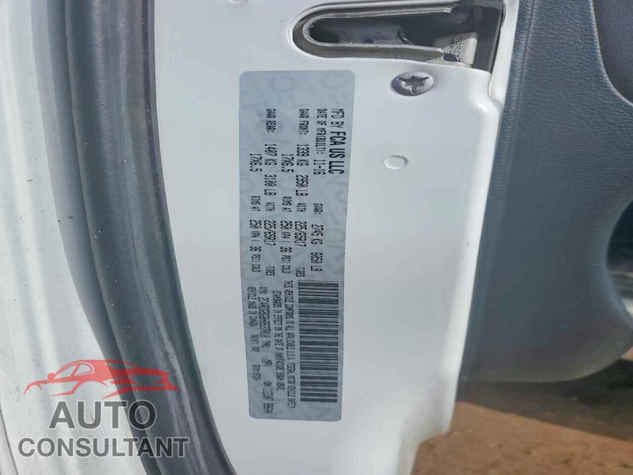 DODGE CARAVAN 2017 - 2C4RDGBG8HR637010