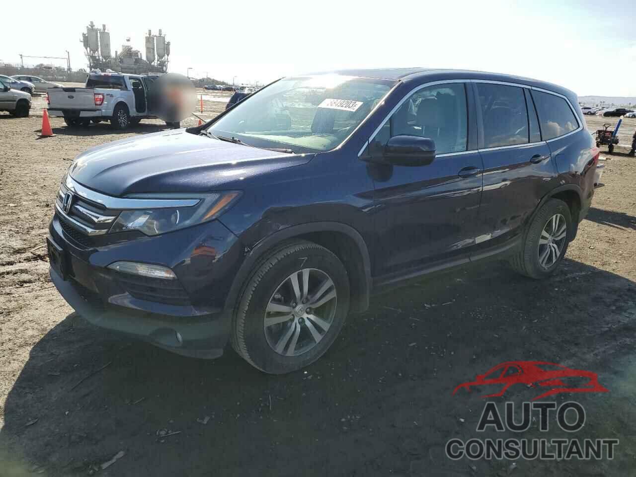 HONDA PILOT 2017 - 5FNYF5H54HB043042