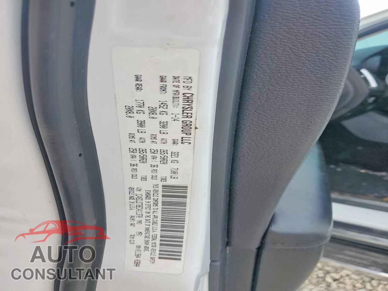 DODGE DURANGO 2014 - 1C4SDJDT8EC411370