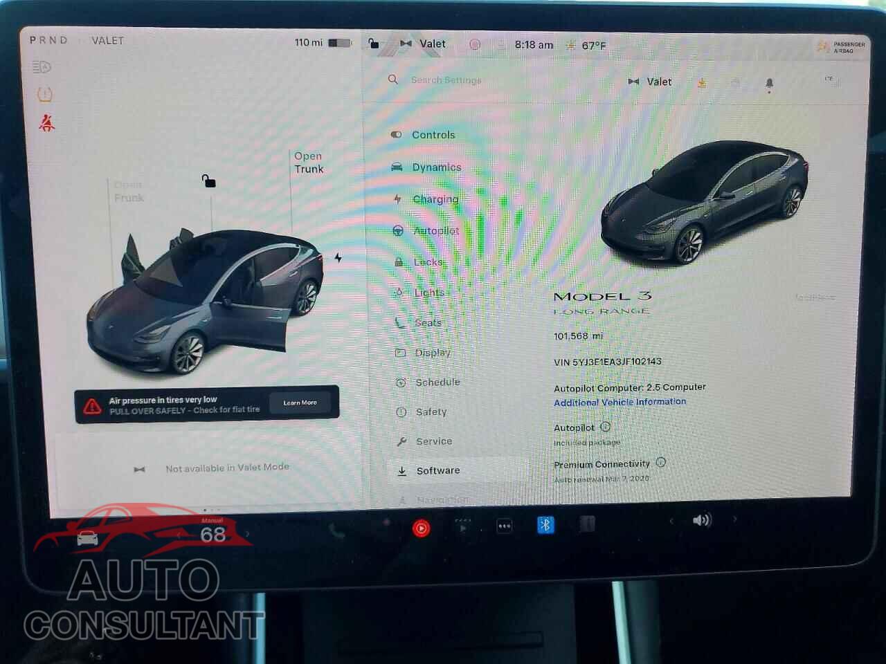 TESLA MODEL 3 2018 - 5YJ3E1EA3JF102143