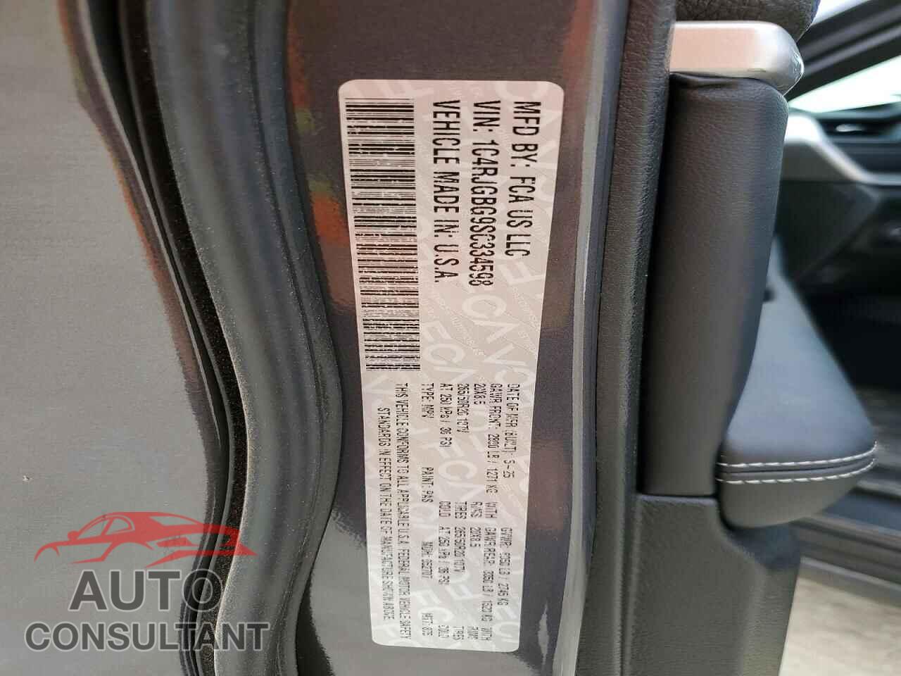 JEEP GRAND CHEROKEE 2025 - 1C4RJGBG9SC334598