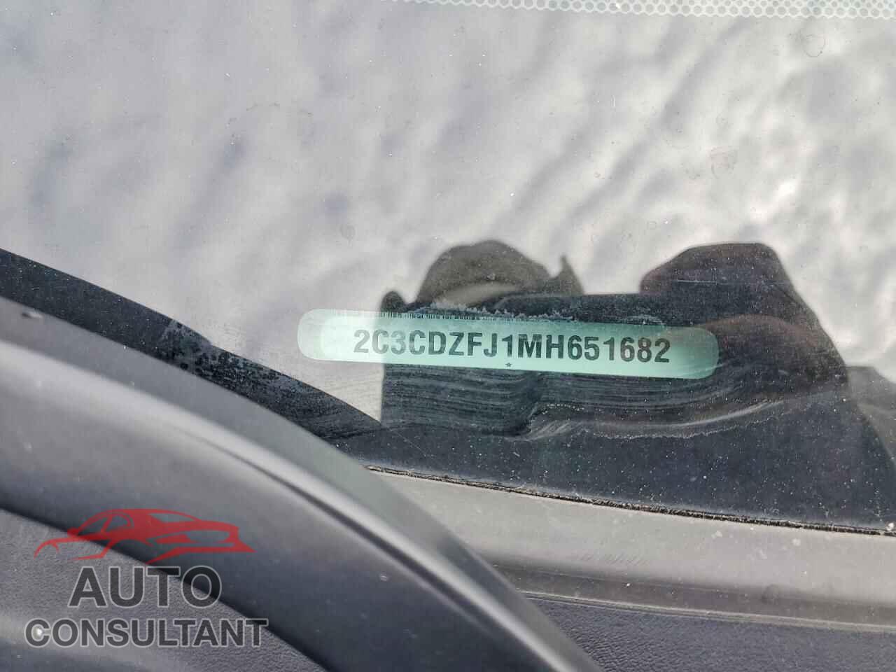 DODGE CHALLENGER 2021 - 2C3CDZFJ1MH651682