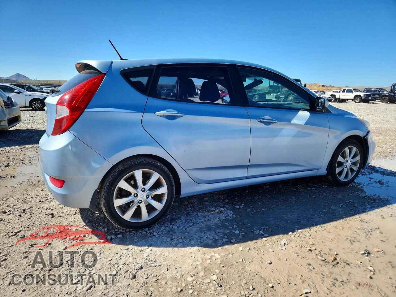 HYUNDAI ACCENT 2012 - KMHCU5AE1CU014958