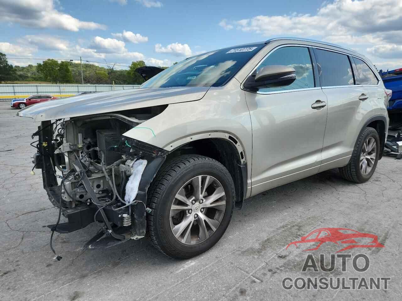 TOYOTA HIGHLANDER 2015 - 5TDJKRFH5FS224208