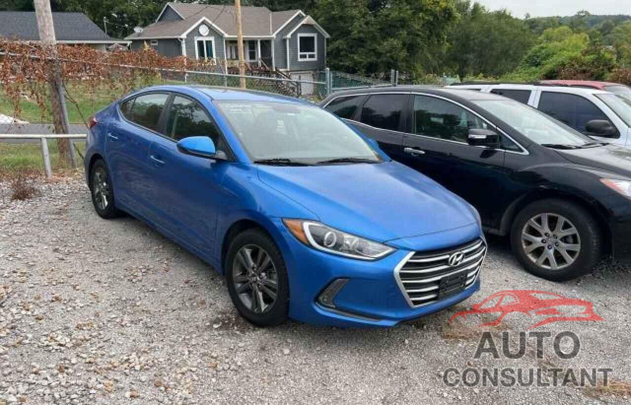 HYUNDAI ELANTRA 2017 - KMHD84LF9HU262990