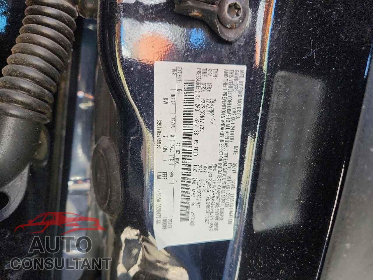 FORD CMAX 2017 - 1FADP5AU8HL111682