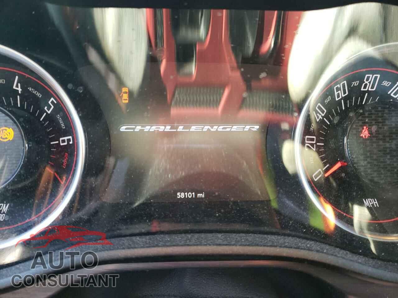 DODGE CHALLENGER 2017 - 2C3CDZAG8HH536174