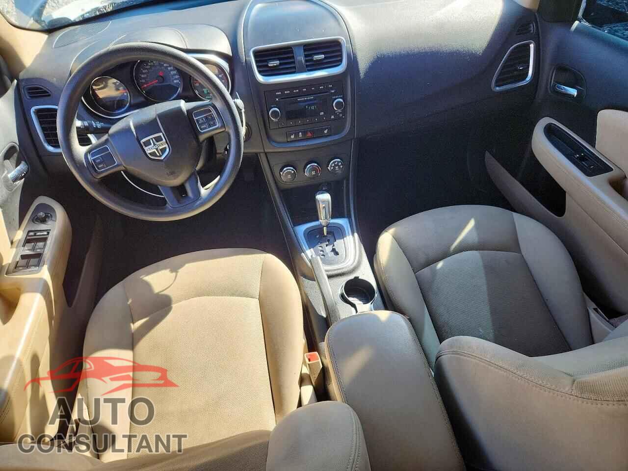 DODGE AVENGER 2012 - 1C3CDZAG1CN238033