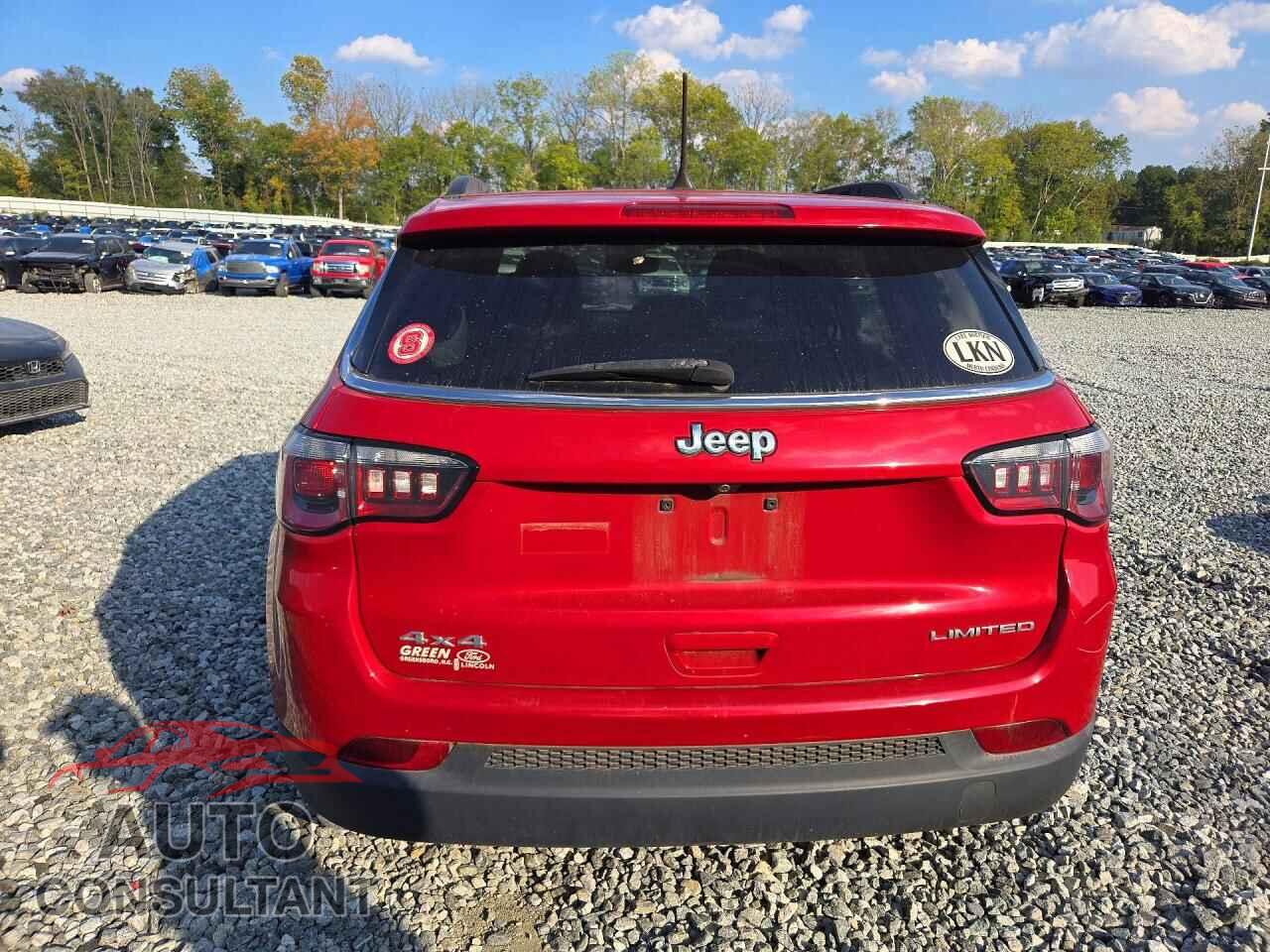 JEEP COMPASS 2017 - 3C4NJDCB1HT628249