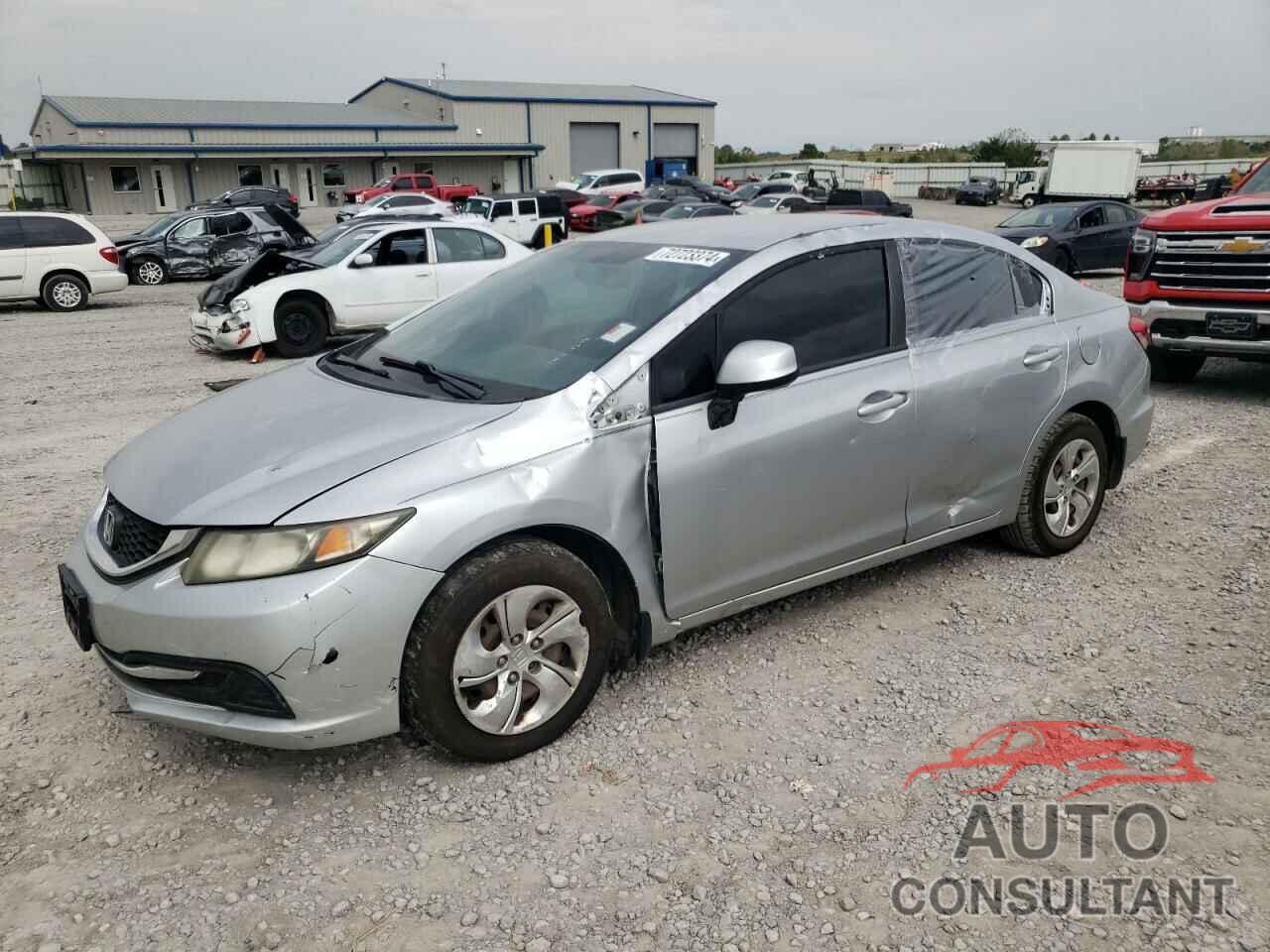 HONDA CIVIC 2013 - 19XFB2F55DE062767