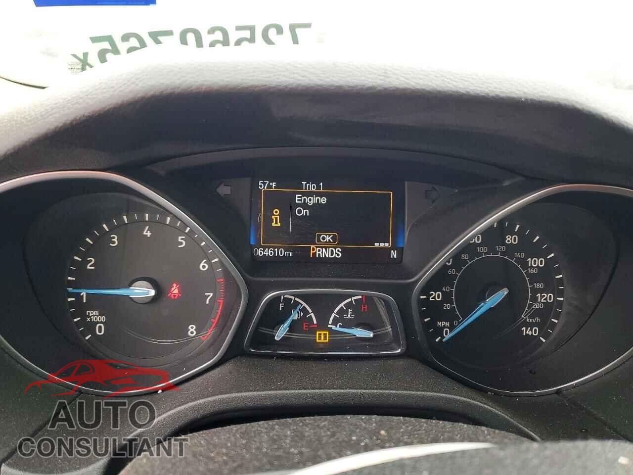 FORD FOCUS 2017 - 1FADP3H22HL344238