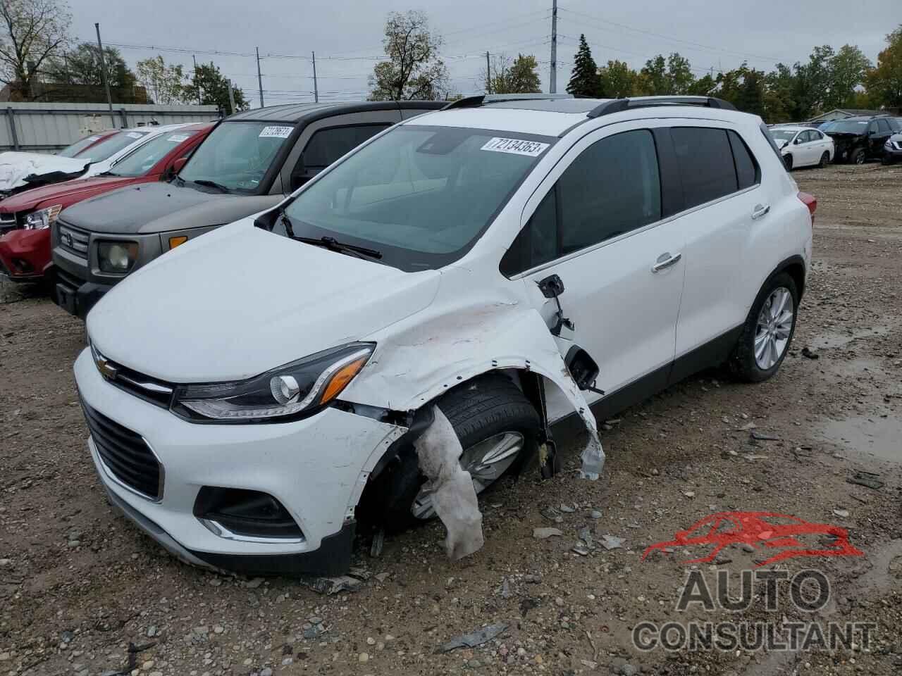 CHEVROLET TRAX 2018 - 3GNCJMSB1JL325400