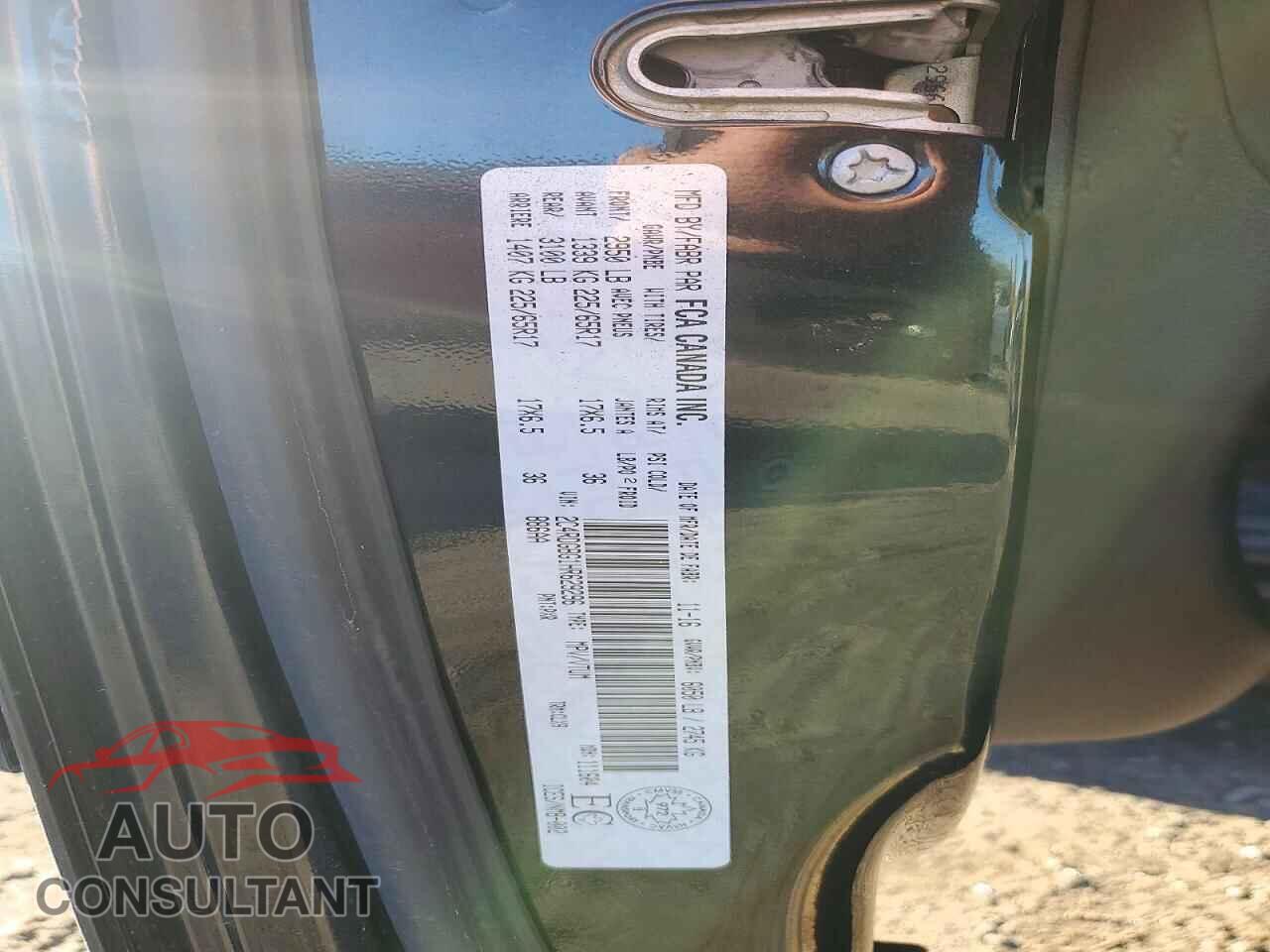 DODGE CARAVAN 2017 - 2C4RDGBG1HR629296