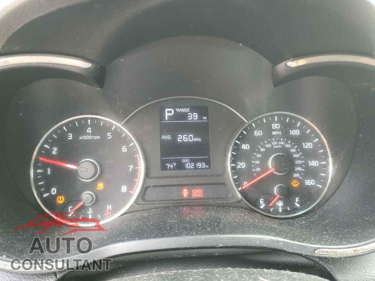 KIA FORTE 2017 - 3KPFK4A74HE032086