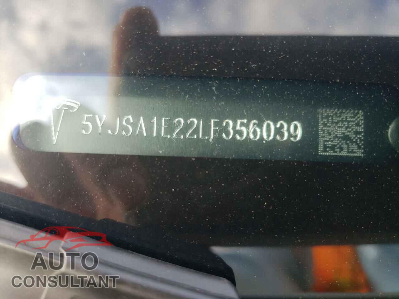 TESLA MODEL S 2020 - 5YJSA1E22LF356039