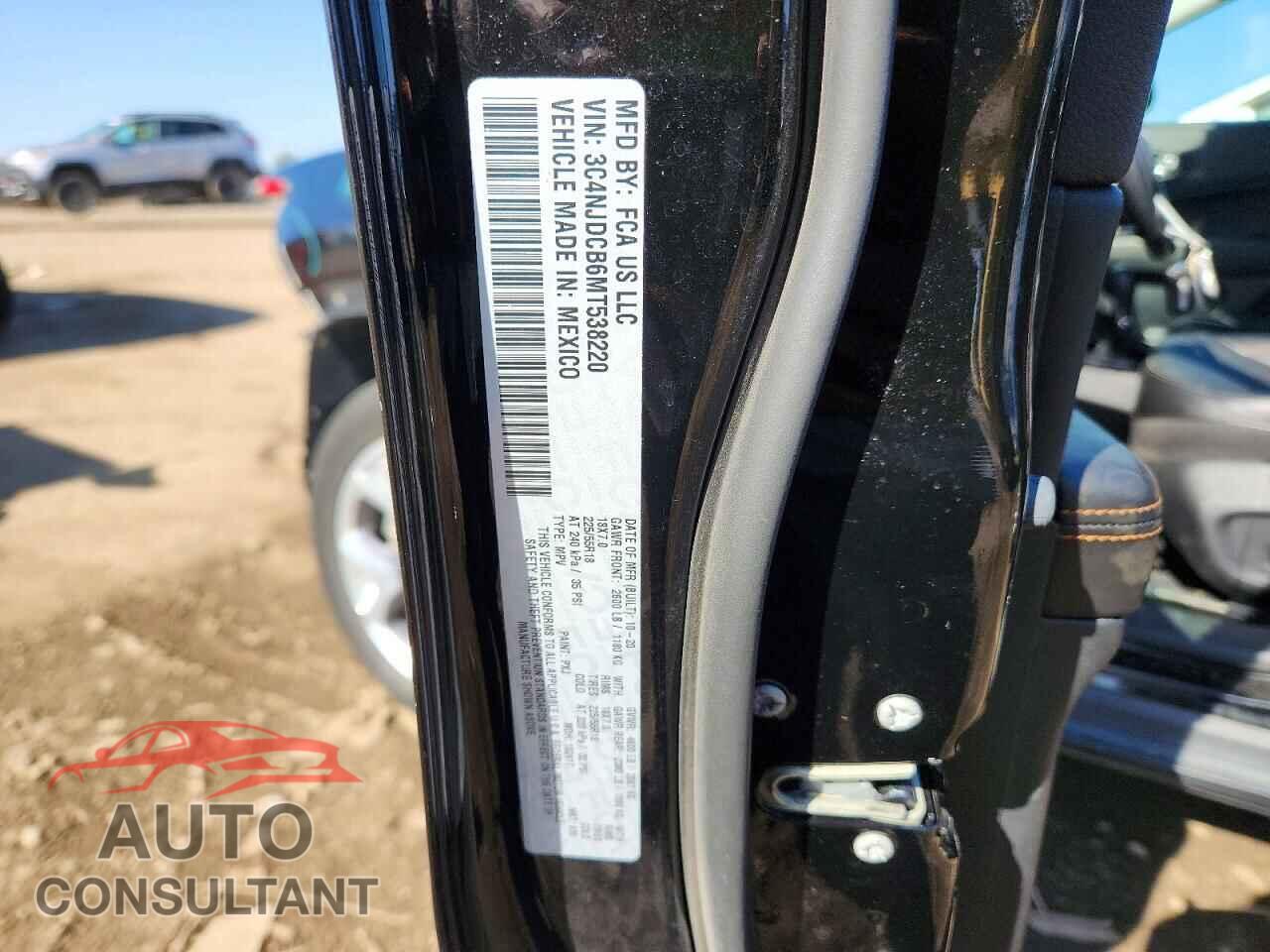 JEEP COMPASS 2021 - 3C4NJDCB6MT538220