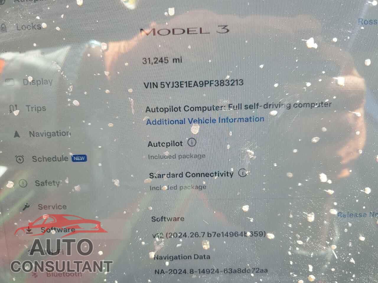 TESLA MODEL 3 2023 - 5YJ3E1EA9PF383213