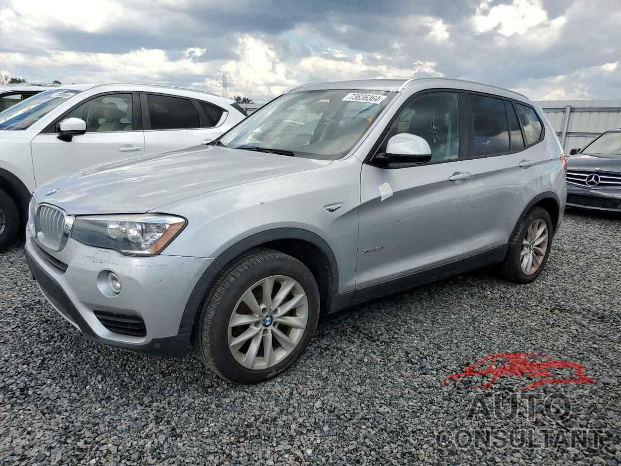 BMW X3 2016 - 5UXWX9C56G0D75551