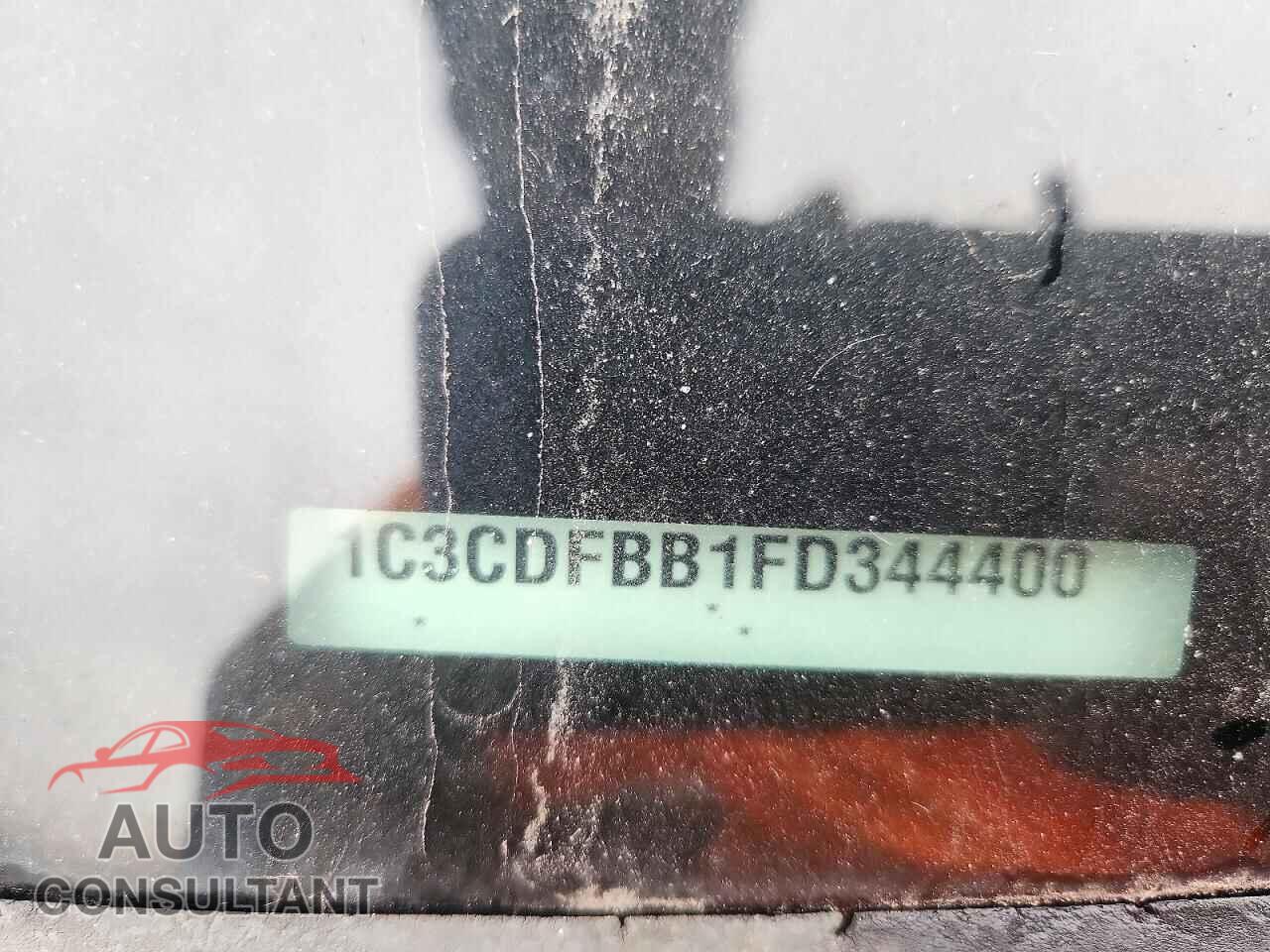 DODGE DART 2015 - 1C3CDFBB1FD344400