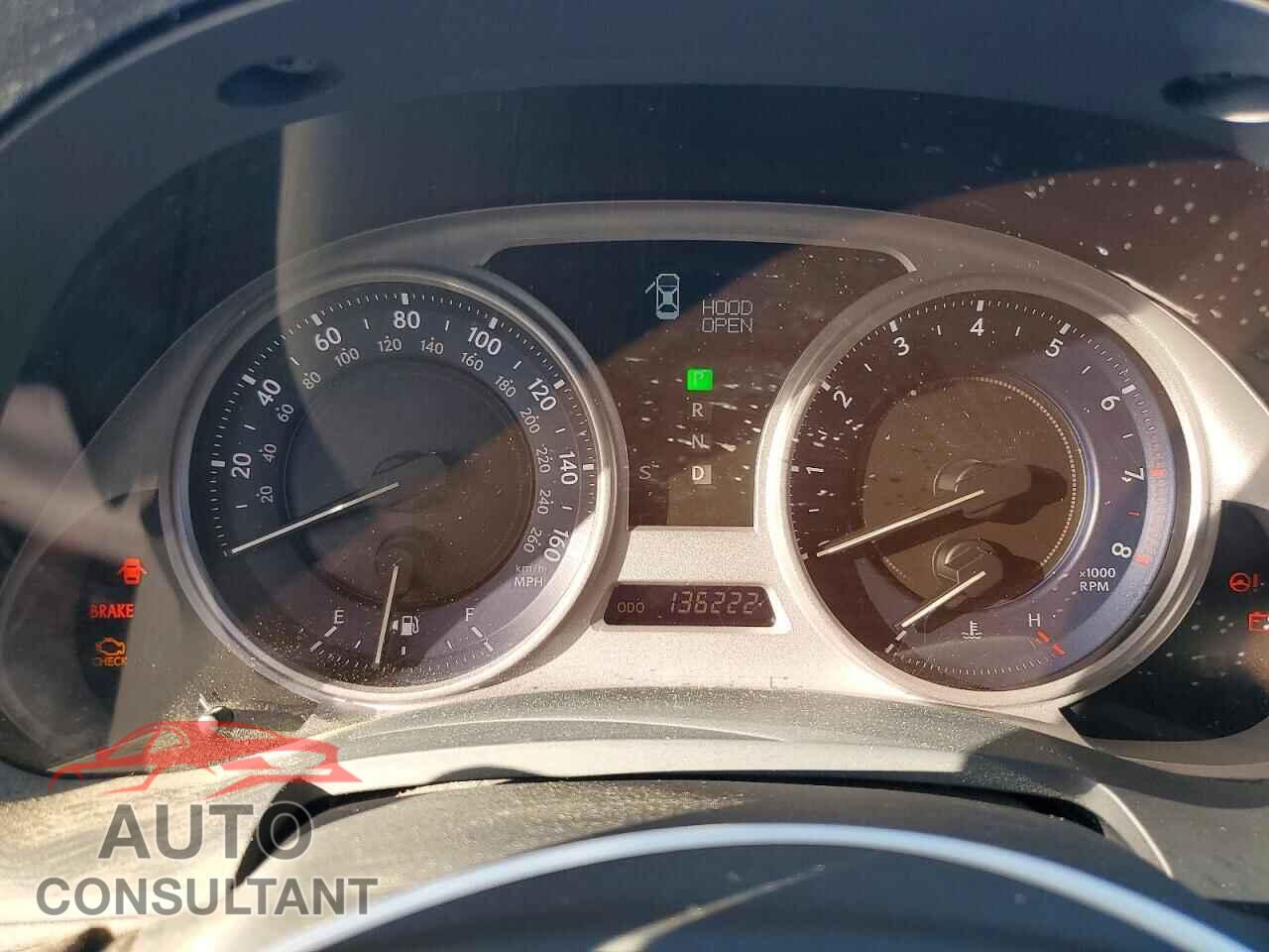 LEXUS IS 2009 - JTHBK262495092896