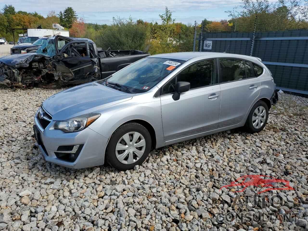 SUBARU IMPREZA 2016 - JF1GPAA62GH287717