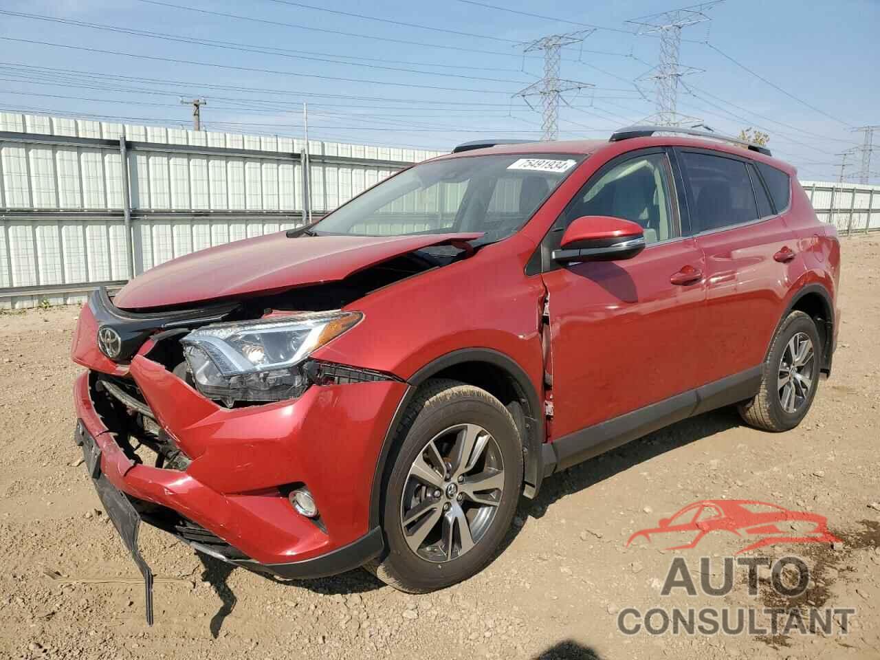 TOYOTA RAV4 2017 - JTMRFREV5HJ156524