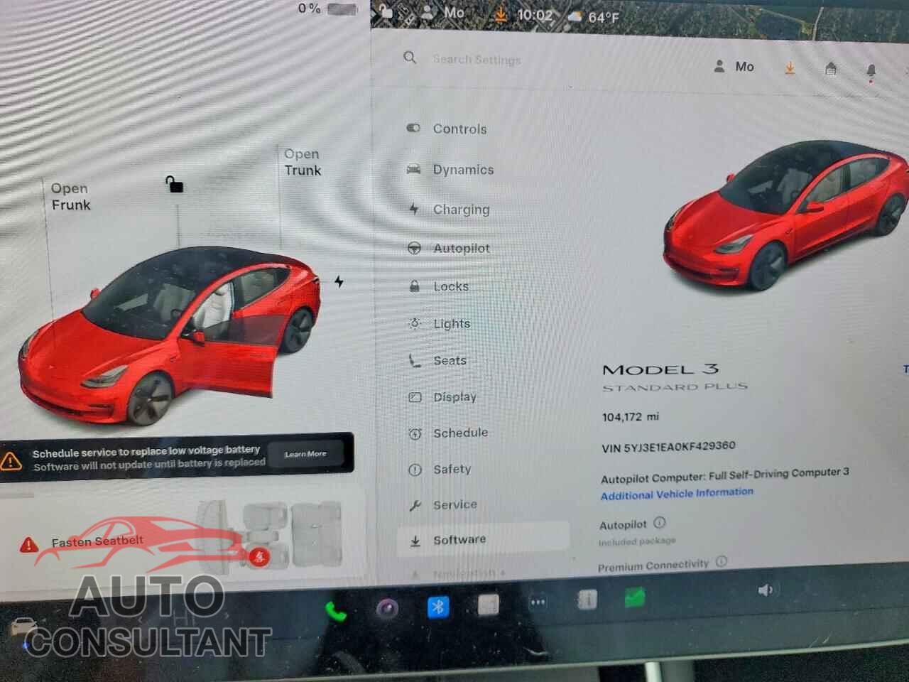 TESLA MODEL 3 2019 - 5YJ3E1EA0KF429360