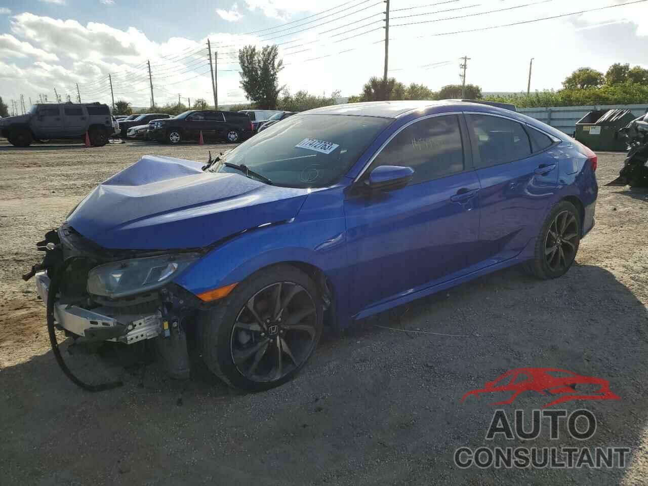 HONDA CIVIC 2019 - 19XFC2F86KE040894