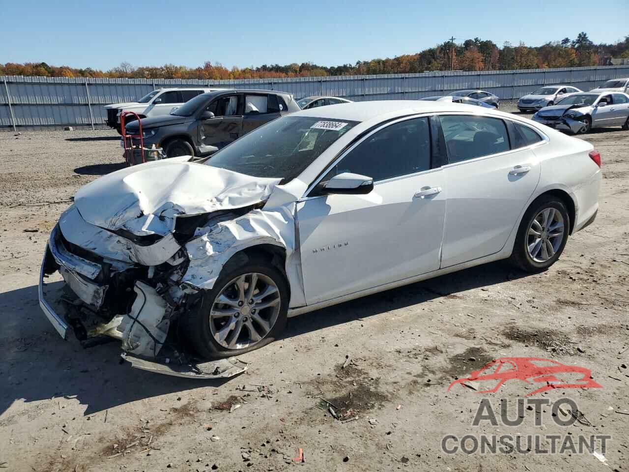 CHEVROLET MALIBU 2017 - 1G1ZE5ST9HF181646
