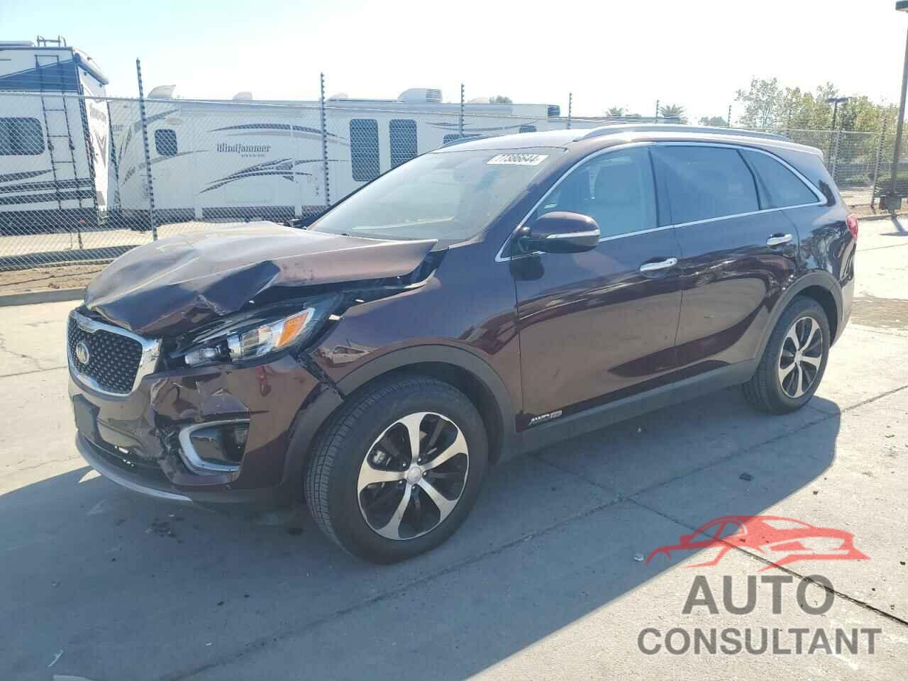 KIA SORENTO 2017 - 5XYPHDA53HG321528