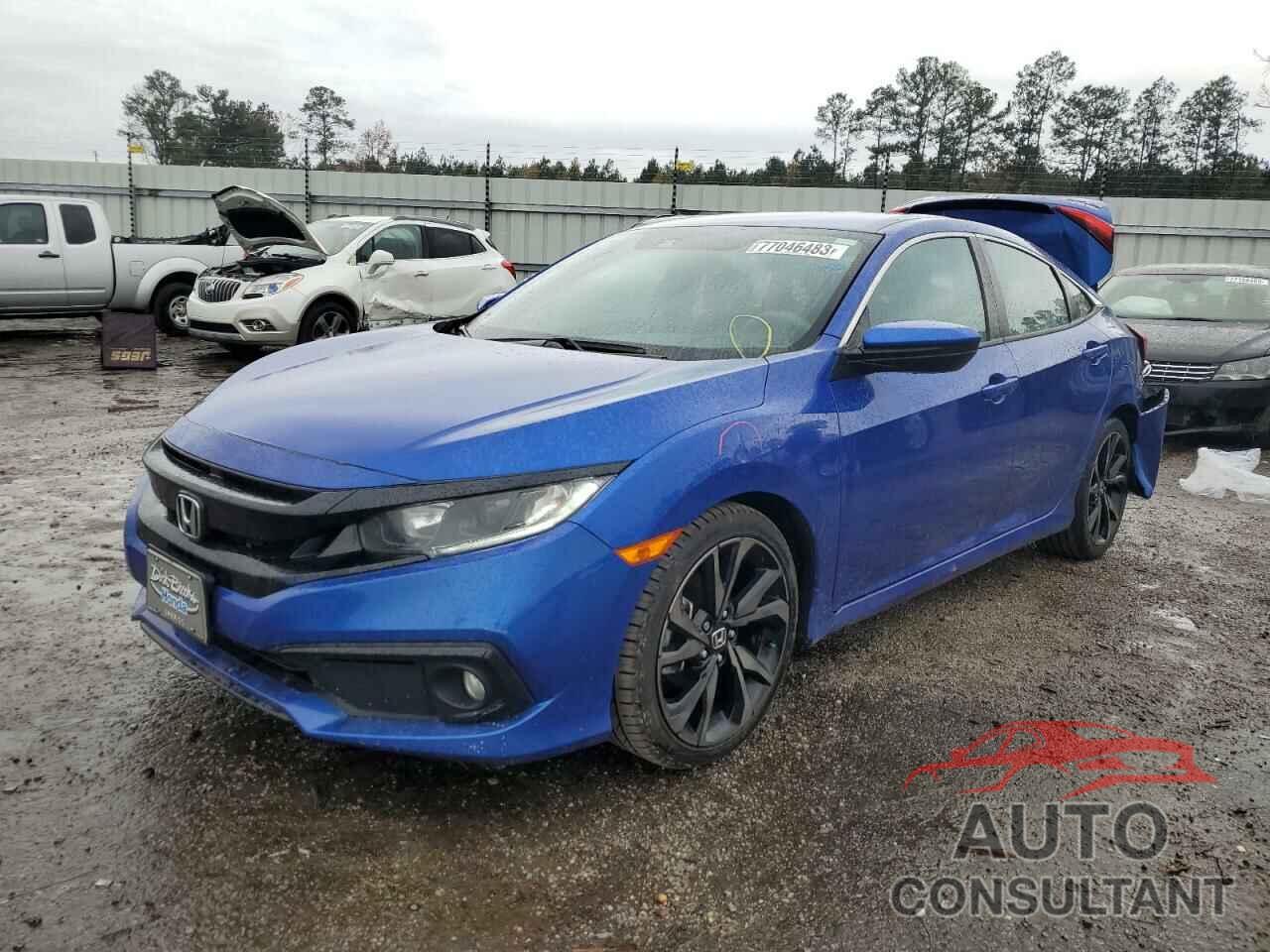 HONDA CIVIC 2019 - 2HGFC2F87KH583077