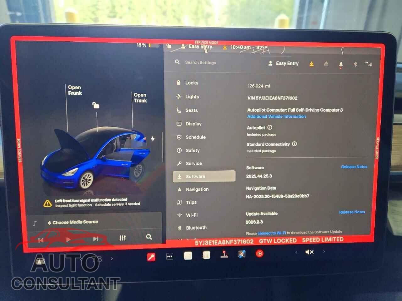 TESLA MODEL 3 2022 - 5YJ3E1EA8NF371602