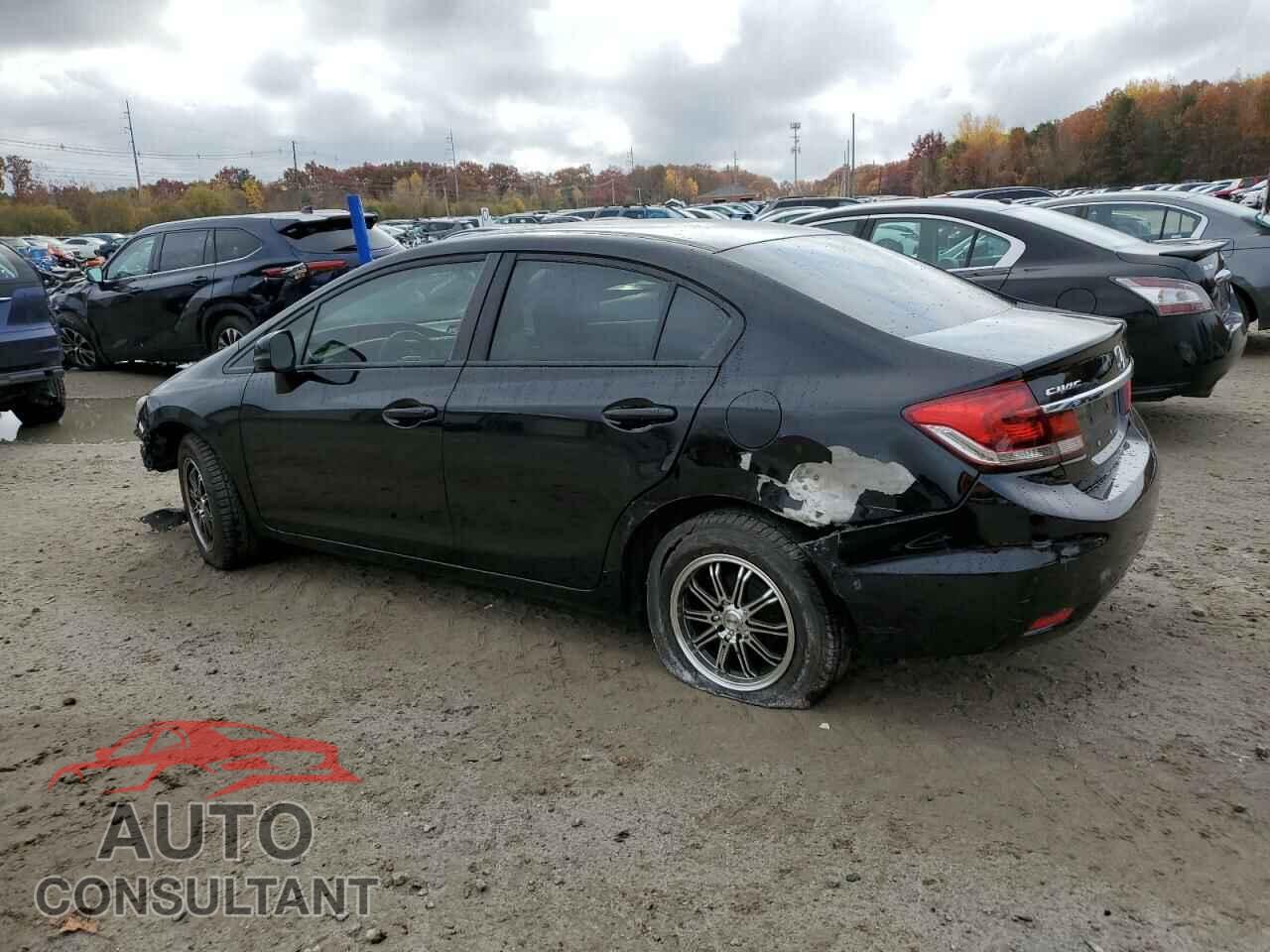 HONDA CIVIC 2013 - 2HGFB2F54DH521325