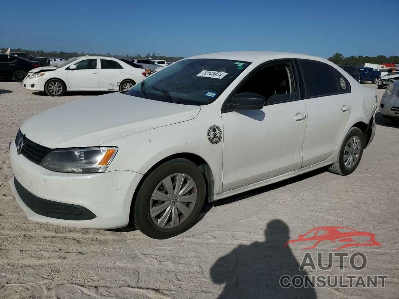VOLKSWAGEN JETTA 2011 - 3VW2K7AJ6BM332461