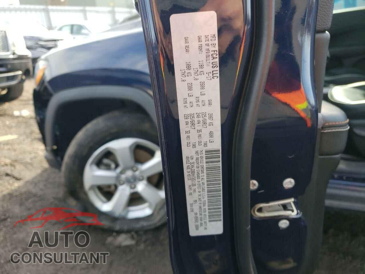 JEEP COMPASS 2017 - 3C4NJDBBXHT651126