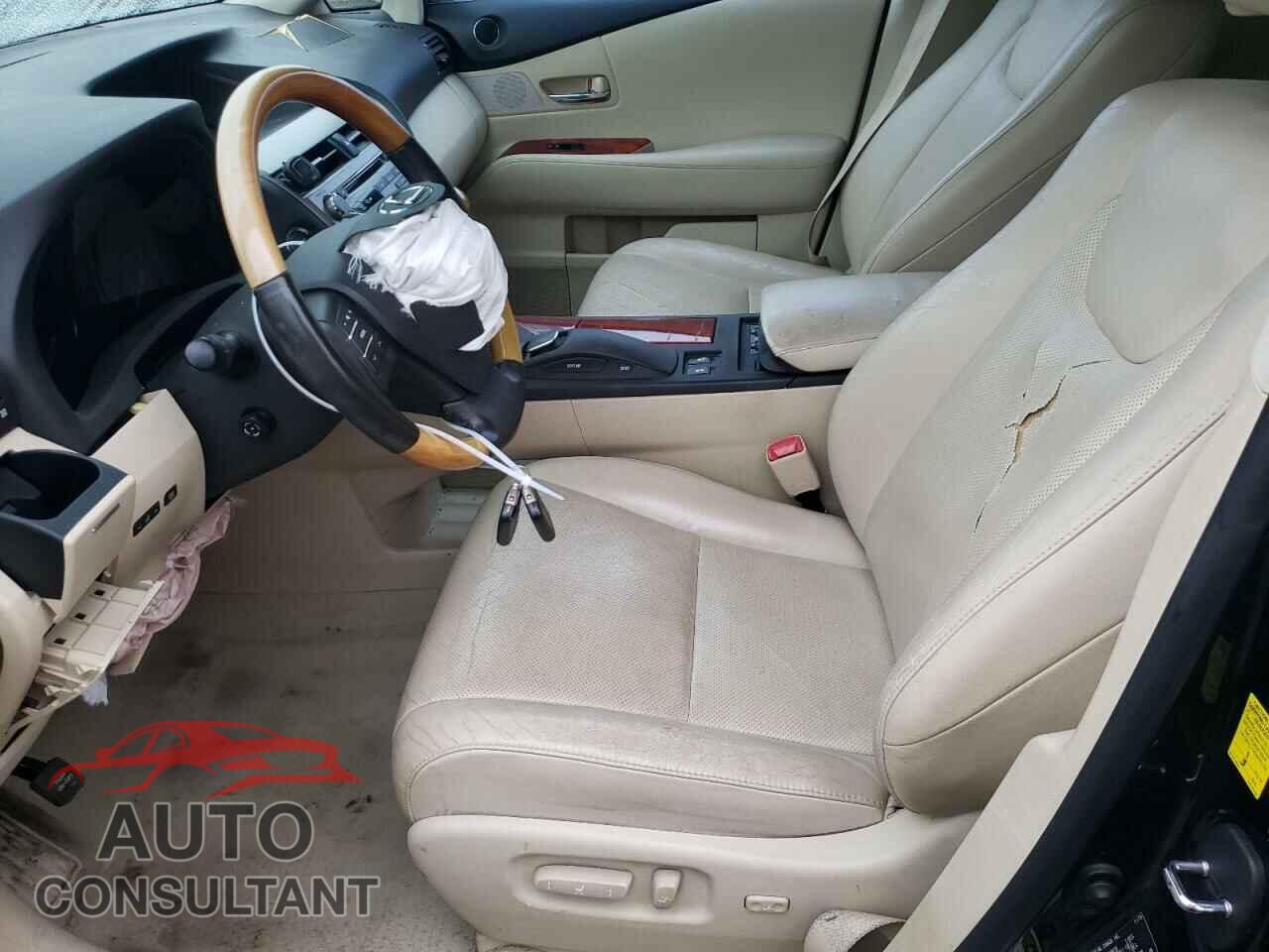 LEXUS RX350 2010 - 2T2BK1BA2AC039089