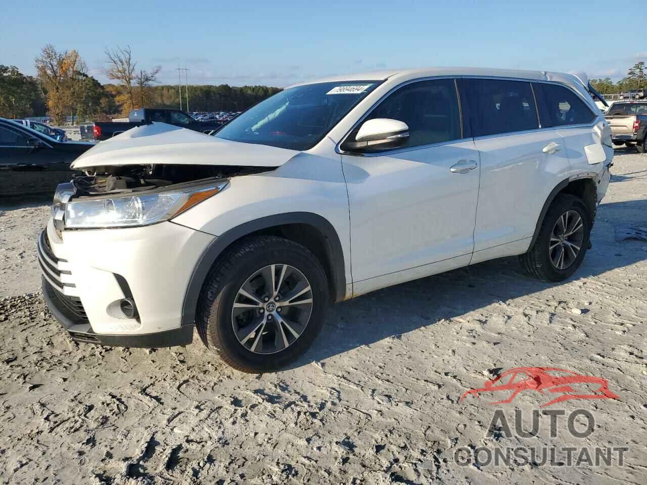 TOYOTA HIGHLANDER 2017 - 5TDZZRFH4HS191347