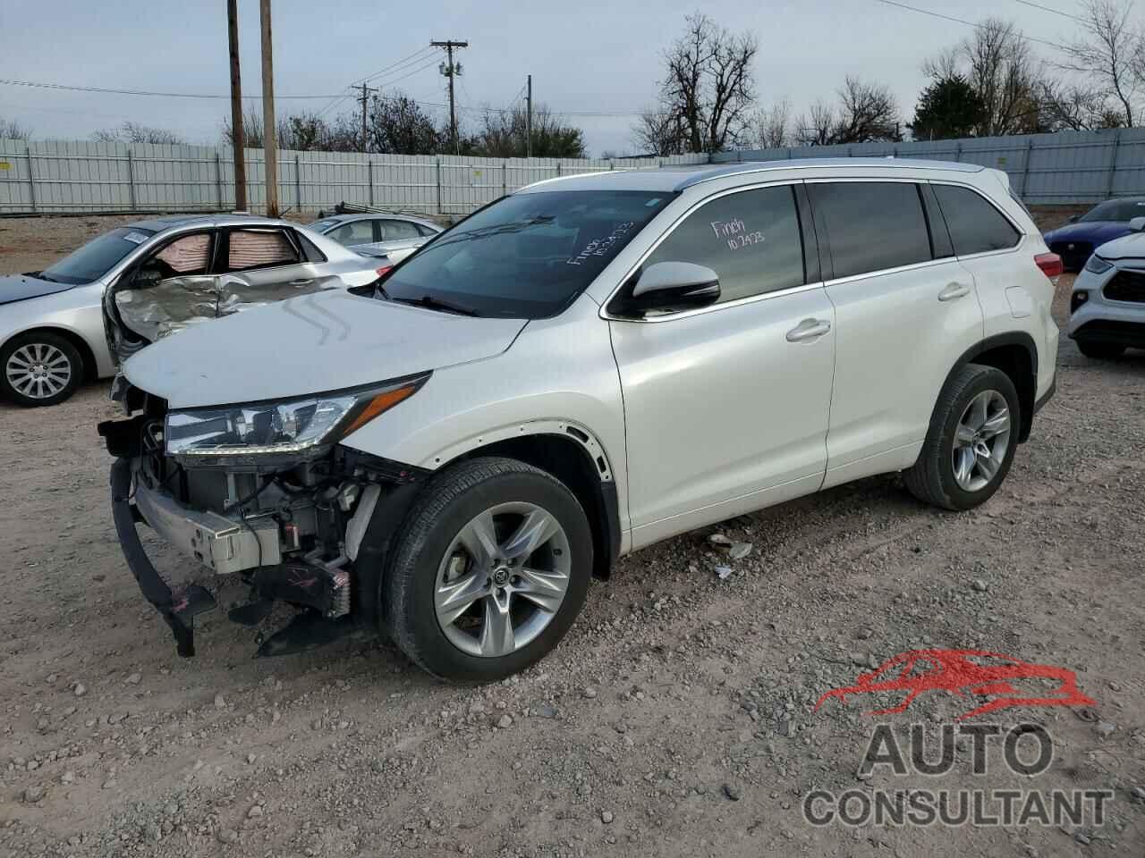 TOYOTA HIGHLANDER 2019 - 5TDYZRFH7KS312004