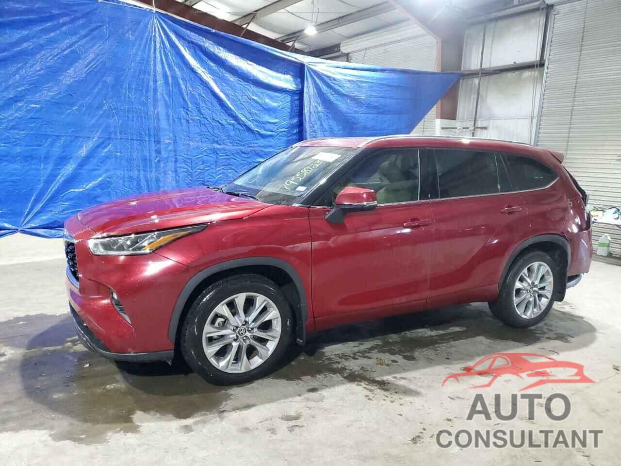 TOYOTA HIGHLANDER 2022 - 5TDDZRBH1NS168281