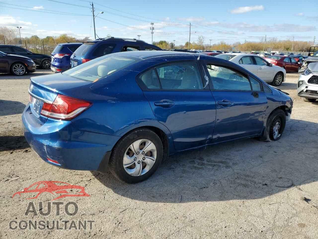 HONDA CIVIC 2013 - 2HGFB2F56DH580909