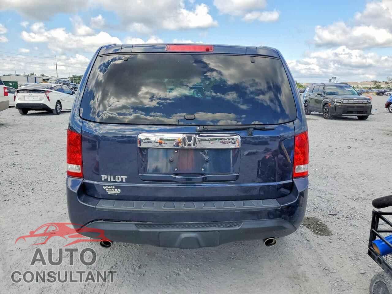 HONDA PILOT 2012 - 5FNYF3H58CB033496