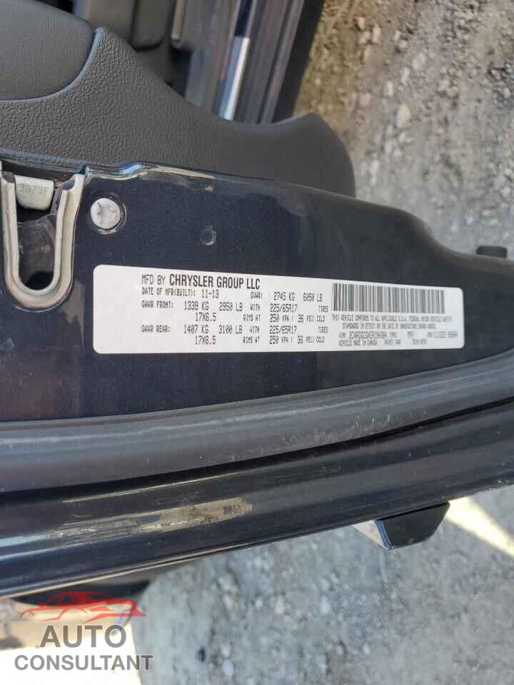DODGE CARAVAN 2014 - 2C4RDGCGXER194384