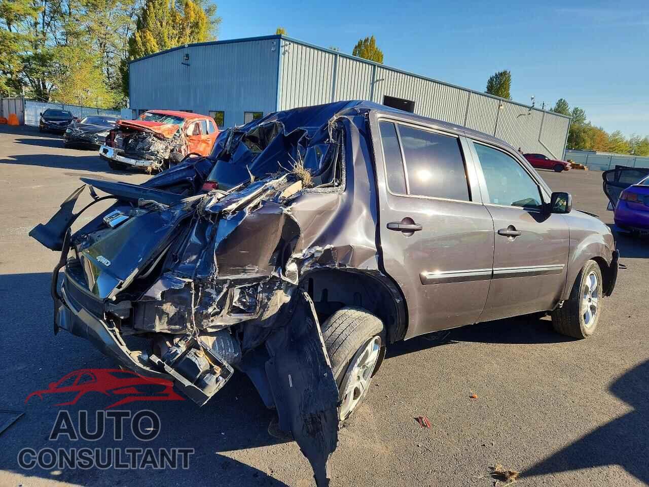 HONDA PILOT 2012 - 5FNYF4H68CB012243