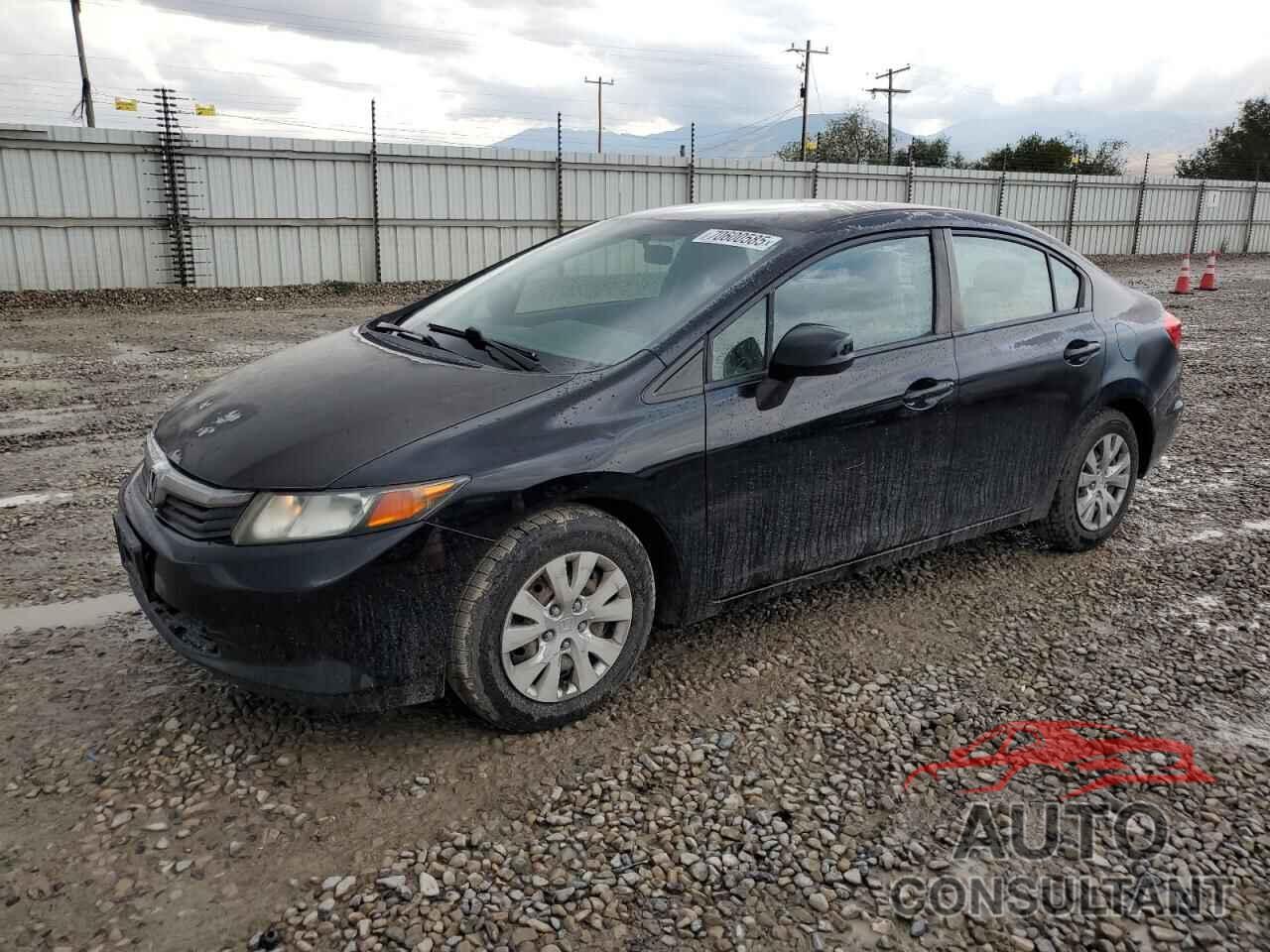 HONDA CIVIC 2012 - 2HGFB2F51CH604872