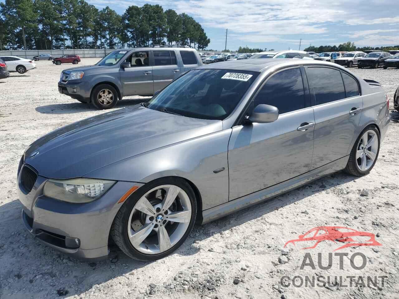 BMW 3 SERIES 2009 - WBAPM77549NL87372