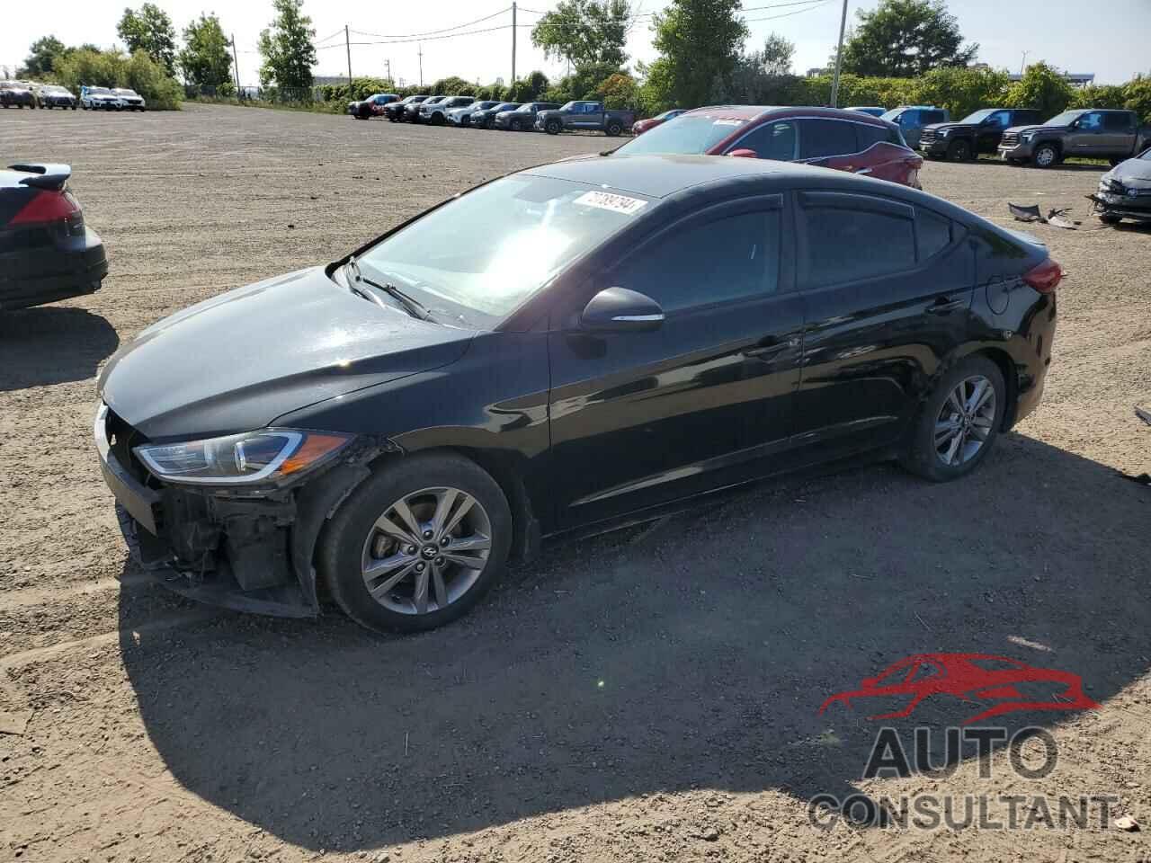 HYUNDAI ELANTRA 2018 - KMHD84LF8JU519420