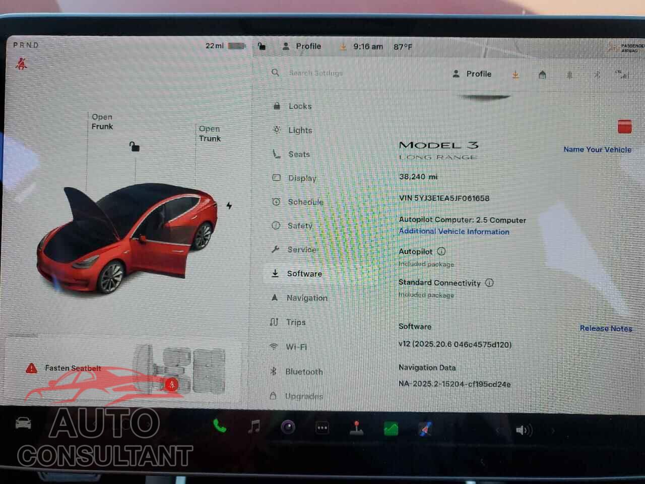 TESLA MODEL 3 2018 - 5YJ3E1EA5JF061658