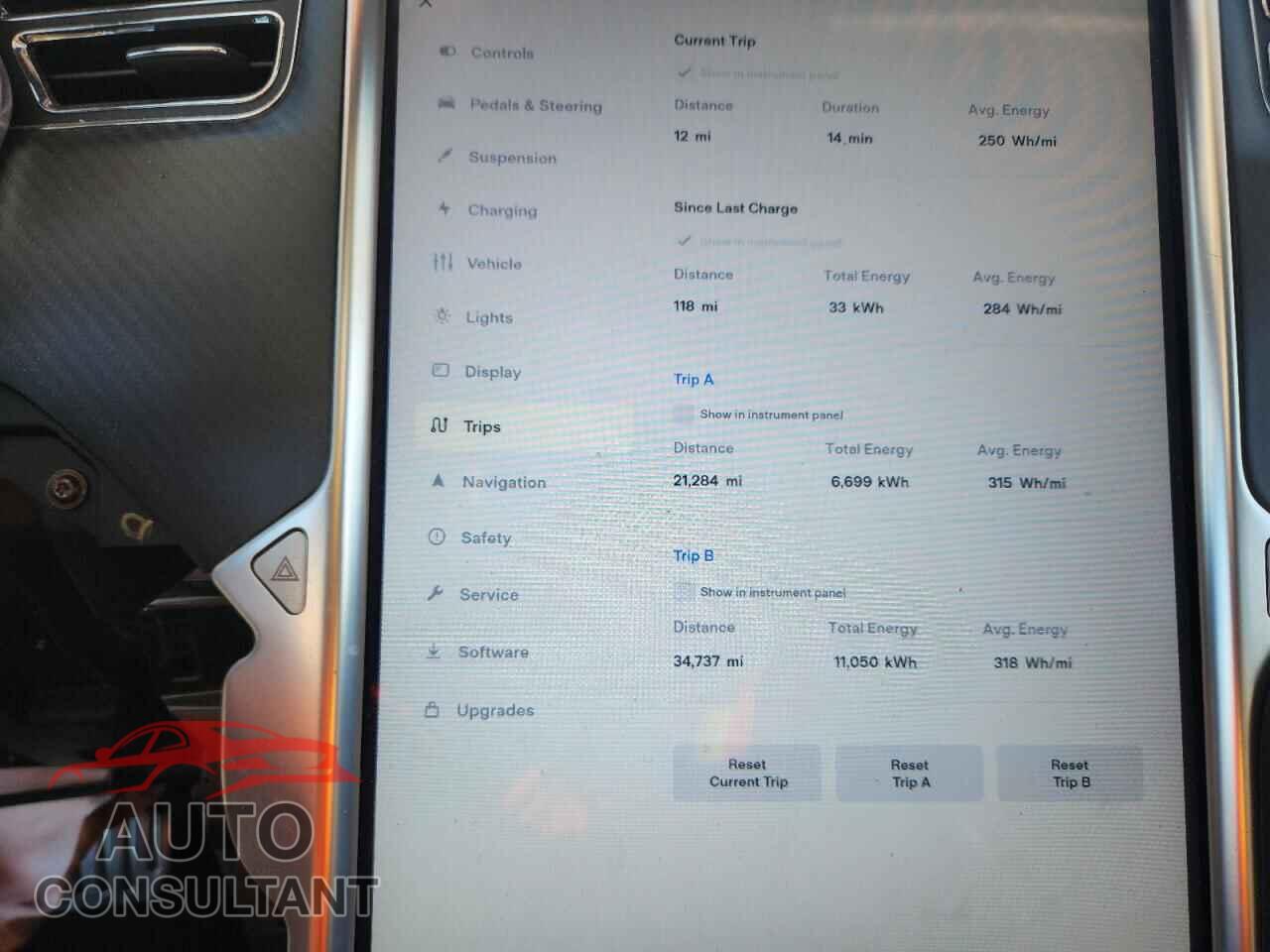 TESLA MODEL S 2013 - 5YJSA1CP9DFP07397