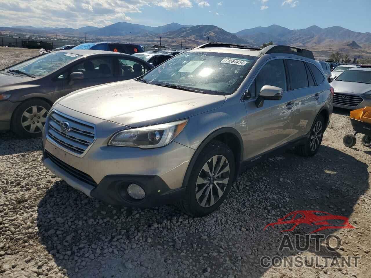 SUBARU OUTBACK 2016 - 4S4BSBNC0G3238226