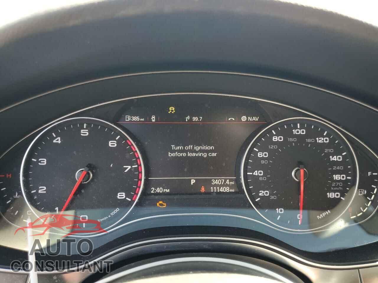 AUDI A6 2013 - WAUGFAFC3DN087466